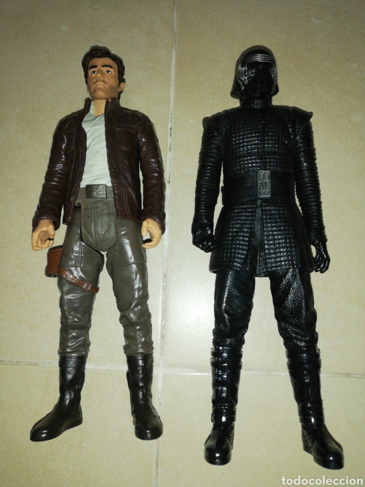 Juguetes antiguos y Juegos de colecci&oacute;n: Poe Dameron y kylo Ren, star Wars mu&ntilde;ecos articulado, Hasbro