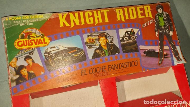 Juguetes antiguos y Juegos de colecci&oacute;n: EXPOSITOR DE COCHES DE GUISVAL - EL COCHE FANTASTICO