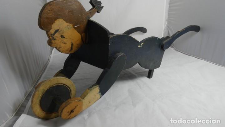 Giocattoli antichi e Giochi di collezione: ANTIGUO CARRO DE JUGUETE DE MADERA . MUY BONITO .