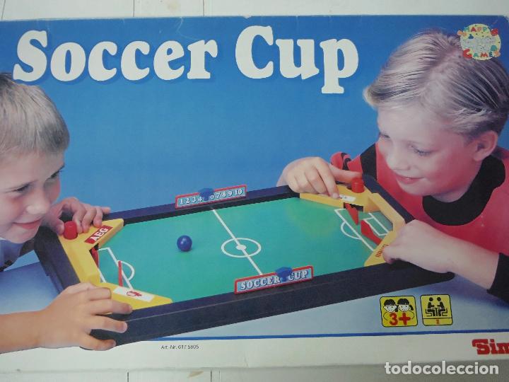 Altes Spielzeug und Spiele: JUGUETE SOCCER CUP CAMPO FUTBOL DE MESA