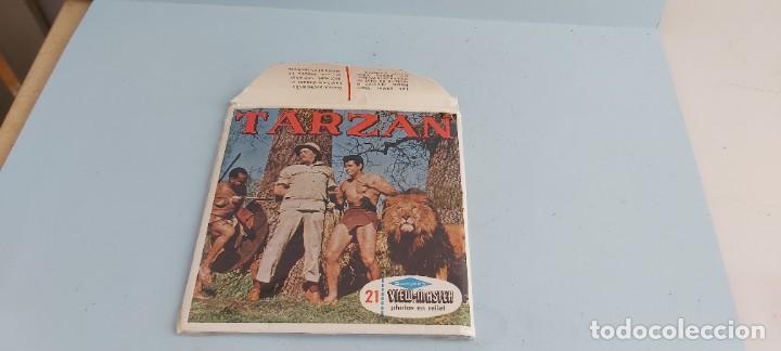 Juguetes antiguos y Juegos de colecci&oacute;n: ANTIGUA PELICULA DE VIEW MASTER TARZAN