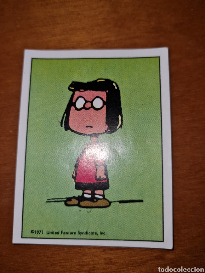 Juguetes antiguos y Juegos de colecci&oacute;n: Cromo pegatina antigua Snoopy 15 sin pegar Panini