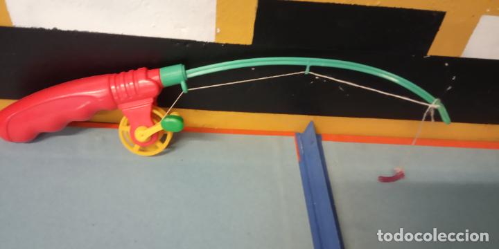 Brinquedos antigos e Jogos de cole&ccedil;&atilde;o: CA&Ntilde;A DE PESCAR DE JUGUETE. MEDIDAS 27 CM