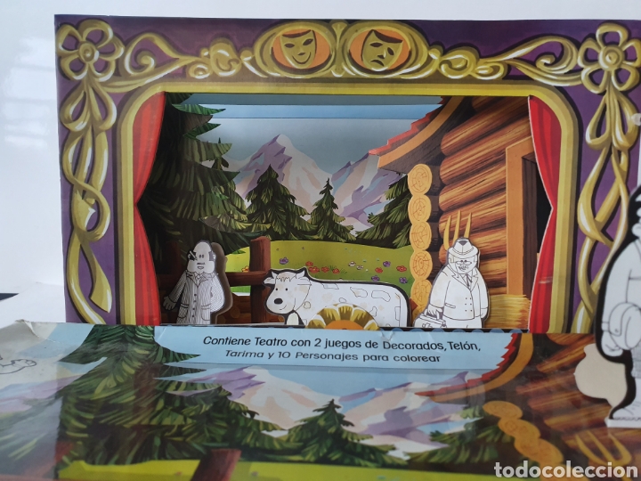 Giocattoli antichi e Giochi di collezione: GRAN TEATRO. SCALA. EN EL BOSQUE Y LA CIUDAD. COMPLETO.