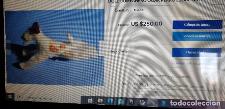 Juguetes antiguos y juegos de colecci&oacute;n: Perro fox terrier - Foto 5