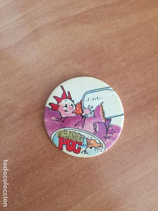 Juguetes antiguos y juegos de colecci&oacute;n: TAZO CAIXA PENED&Egrave;S MURRIPOC N&ordm; 3 MURRI POC TAZOS
