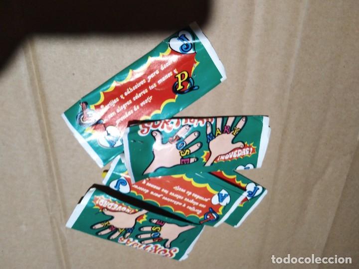 Juguetes antiguos y Juegos de colecci&oacute;n: sobre sorpresa con anillo sortija tipo dunkin nuevo sin abrir .