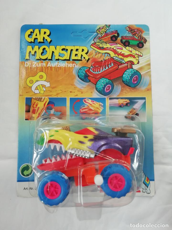 Juguetes antiguos y Juegos de colecci&oacute;n: ANTIGUO BLISTER DE COCHE CAR MONSTER DE SIMBA - BOOTLEG - A&Ntilde;OS 80 O 90