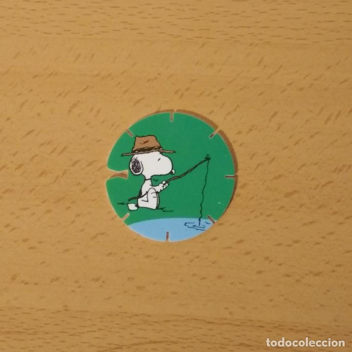 Juguetes antiguos y Juegos de colecci&oacute;n: Tazo Snoopy Caps Collection. N&uacute;mero 30. Peanuts 50 celebration. Grefusa.