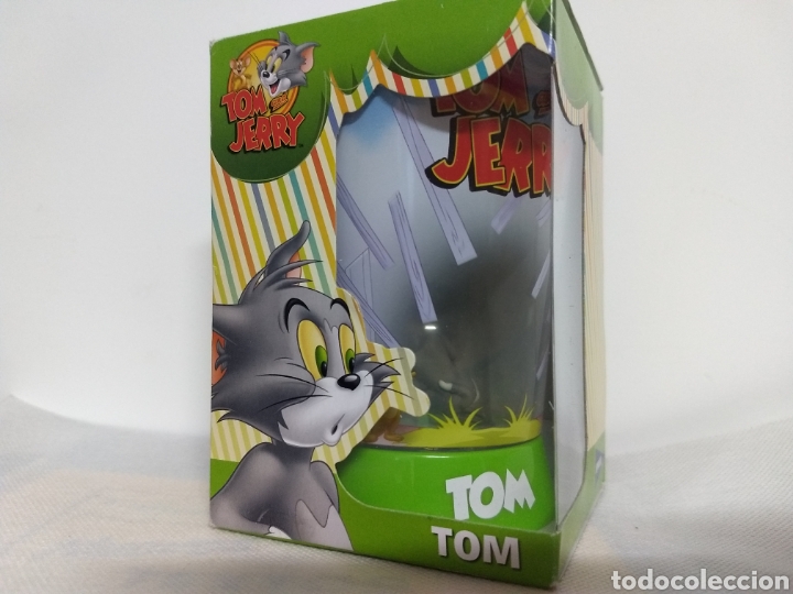 Juguetes antiguos y Juegos de colecci&oacute;n: M69 Vaso de Tom y Jerry de Jerry en verde. Nuevo. Nunca usado. Regalo Premium.