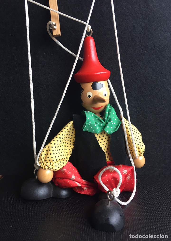 Juguetes antiguos y Juegos de colecci&oacute;n: Marioneta Pinocho