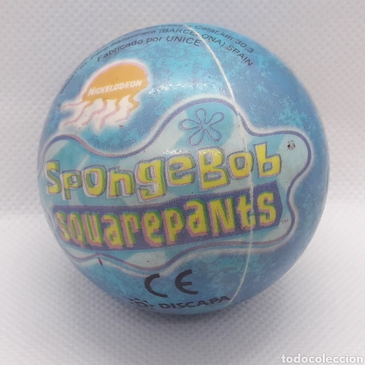 Juguetes antiguos y Juegos de colecci&oacute;n: Pelota de goma. Bob Esponja