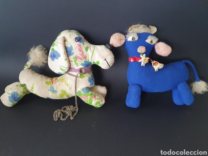 Juguetes antiguos y Juegos de colecci&oacute;n: 2 MU&Ntilde;ECOS DE TRAPO. A&Ntilde;OS 60.