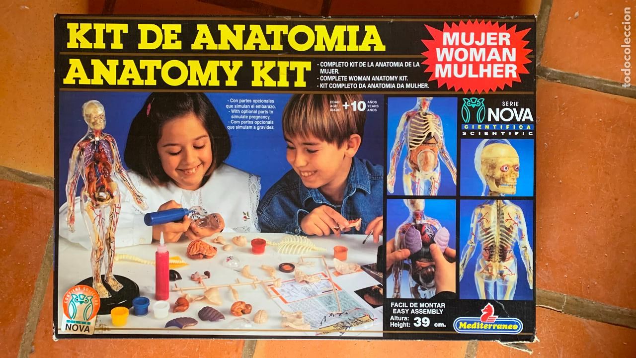 Juguetes antiguos y juegos de colecci&oacute;n: KIT ANATOMIA MEDITERRANEO MUJER JUEGOS MEDITERRANEO