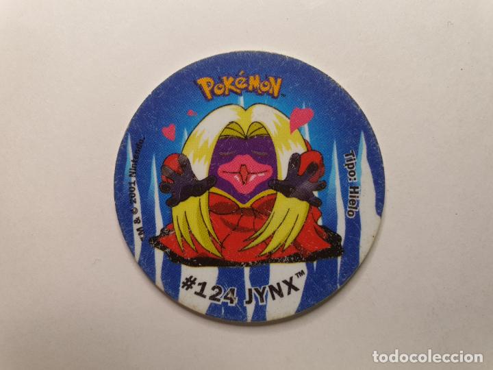 Juguetes antiguos y Juegos de colecci&oacute;n: TAZO POKEMON -- A&Ntilde;O 2001 -- POKEMON TAZOS ATTACK -- MATUTANO - ESPA&Ntilde;A -- N&ordm; 124 JYNX