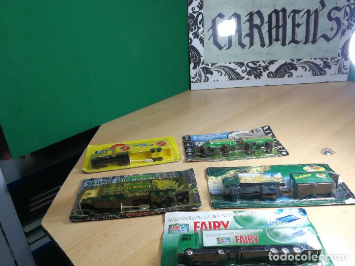 Juguetes antiguos y Juegos de colecci&oacute;n: CINCO CAMIONES TRAILERS NUEVOS EN SUS BLISTERS, ANTIGUOS