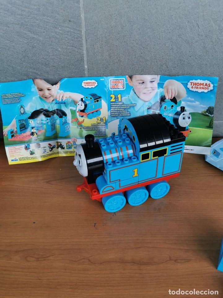 locomotora thomas \u0026 friends, mega bloks 