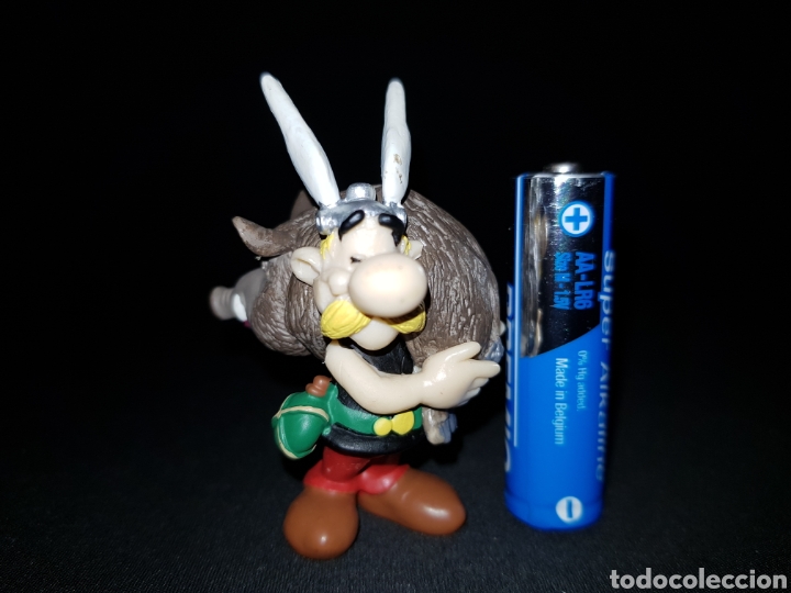 Juguetes antiguos y Juegos de colecci&oacute;n: Figura Ast&eacute;rix Jabal&iacute; (Ast&eacute;rix y Ob&eacute;lix) Plastoy 2002