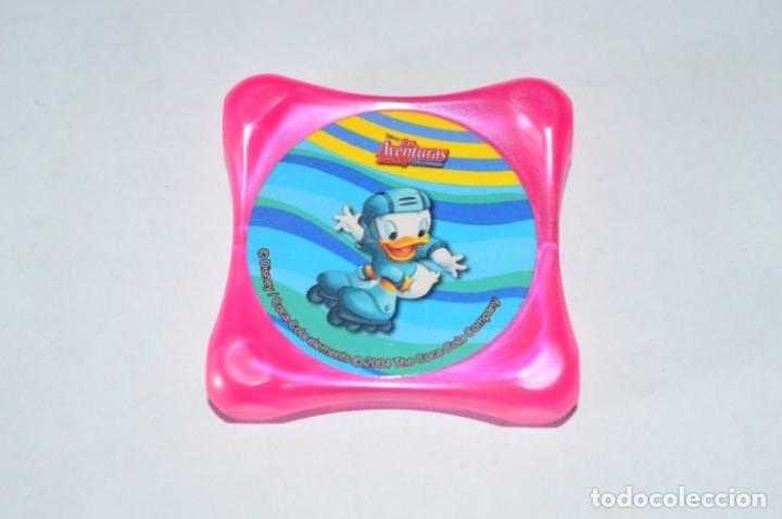 Juguetes antiguos y juegos de colecci&oacute;n: COLECCI&Oacute;N TAZOS THE COCA-COLA COMPANY LAS AVENTURAS DE MICKEY MOUSE WAPS TAZO CAP JUANITO EN PATINES