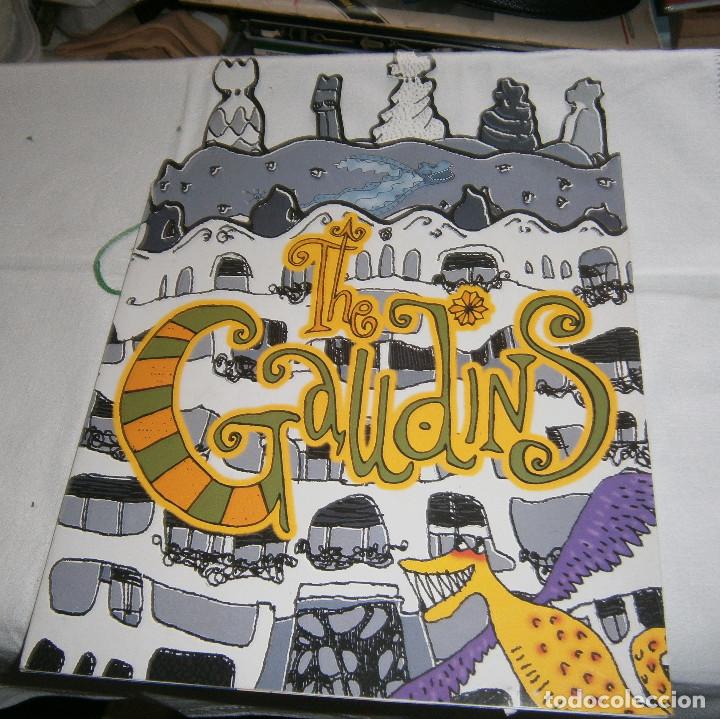 Juguetes antiguos y Juegos de colecci&oacute;n: triptico de the gaudins explicaciones sobre un juego relacionado con Gaudi christmas 2000