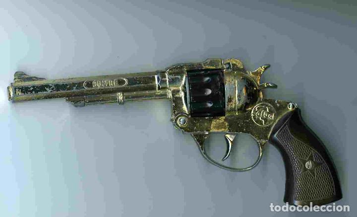 pistola metálica de juguete coibel con cinturón - Compra venta en  todocoleccion
