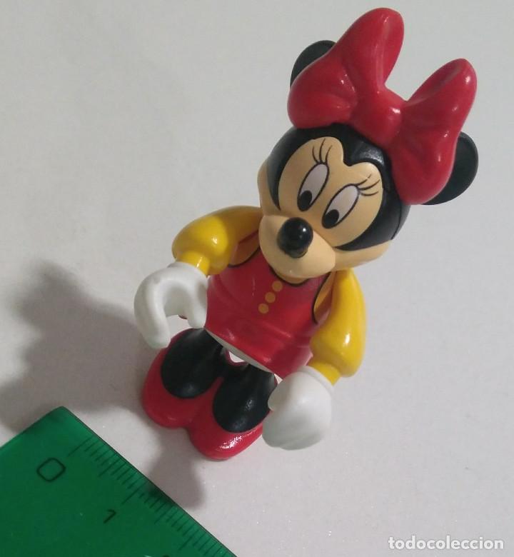 Juguetes antiguos y juegos de colecci&oacute;n: figura ratona minnie mini mouse disney club mu&ntilde;eco plastico articulado