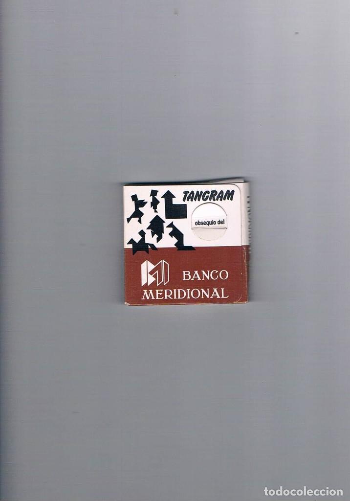 Juguetes antiguos y Juegos de colecci&oacute;n: JUEGO OBSEQUIO DEL BANCO MERIDIONAL TANGRAM