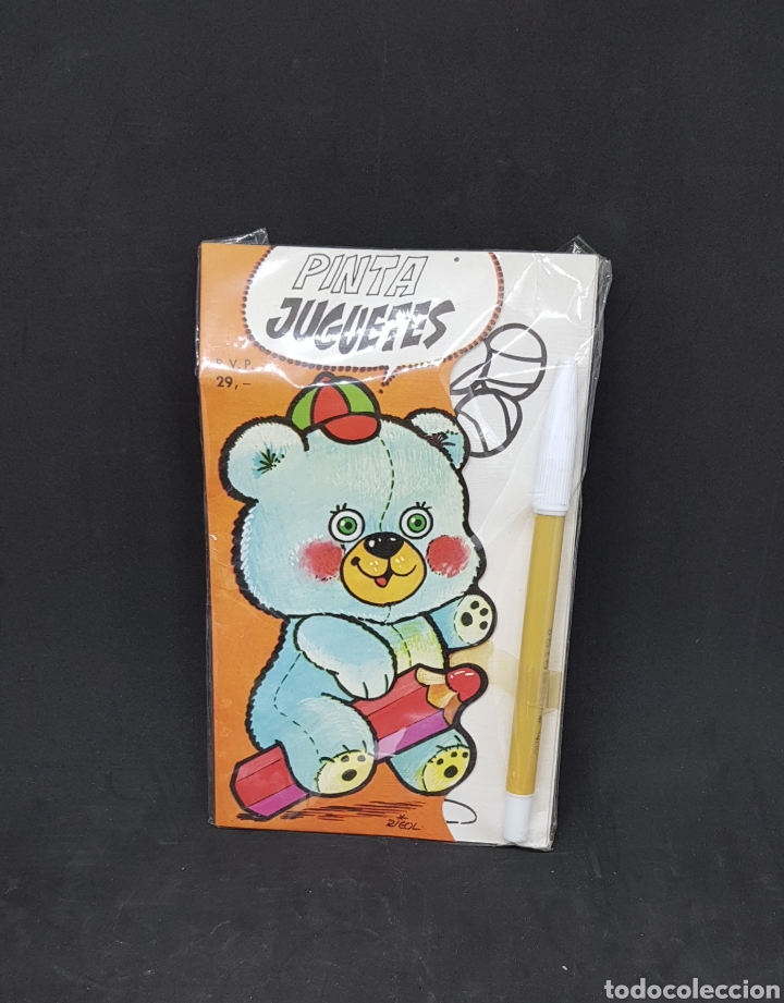 Jouets Anciens et Jeux de collection: Pinta juguetes - cuaderno pintura - a&ntilde;os 80 - car204