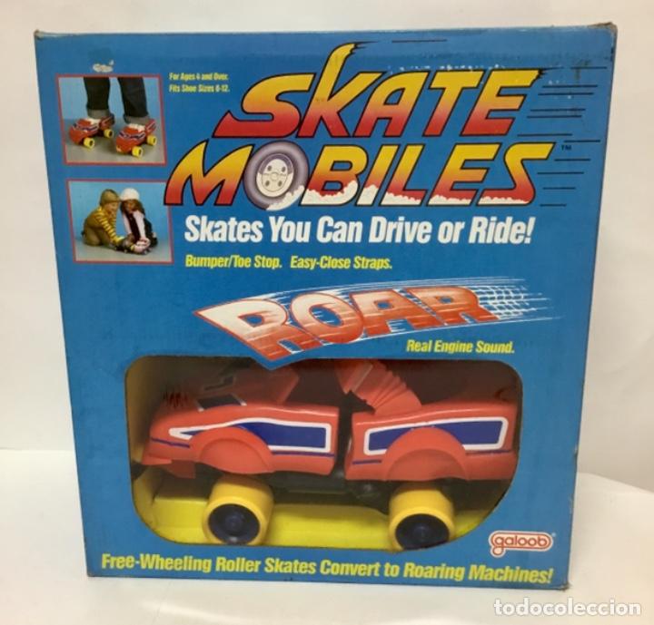 Juguetes antiguos y Juegos de colecci&oacute;n: PATINES/ SKATE MOBILE VEH&Iacute;CULOS ROJOS DE GALOOB. EXTENSIBLES. NUEVOS.ORIGINALES.