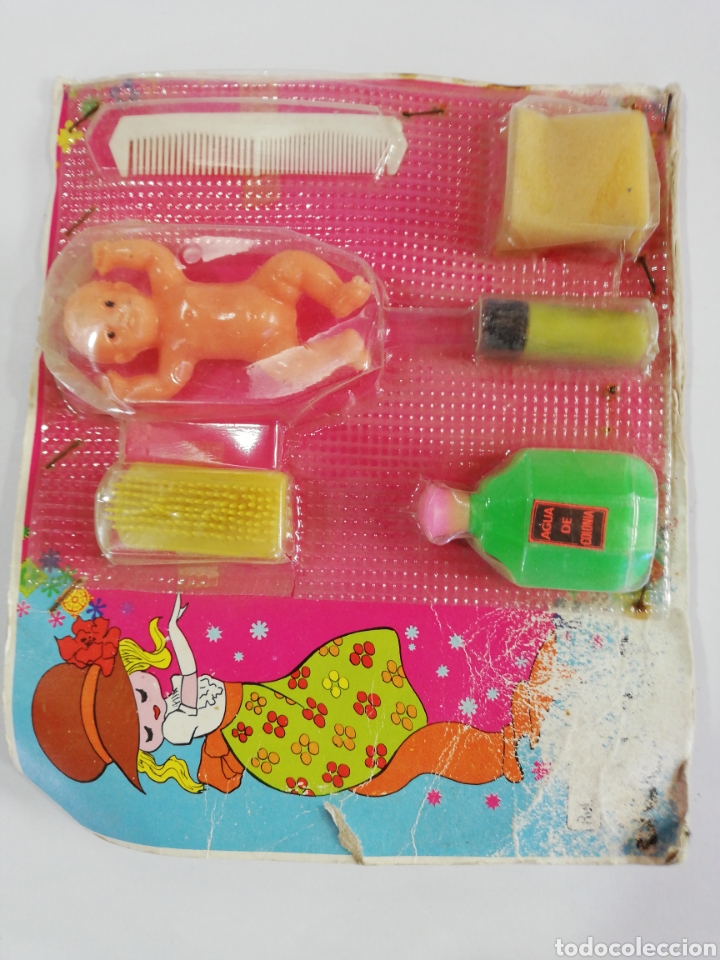 Jouets Anciens et Jeux de collection: BLISTER CON MU&Ntilde;ECO Y ACC. BA&Ntilde;O