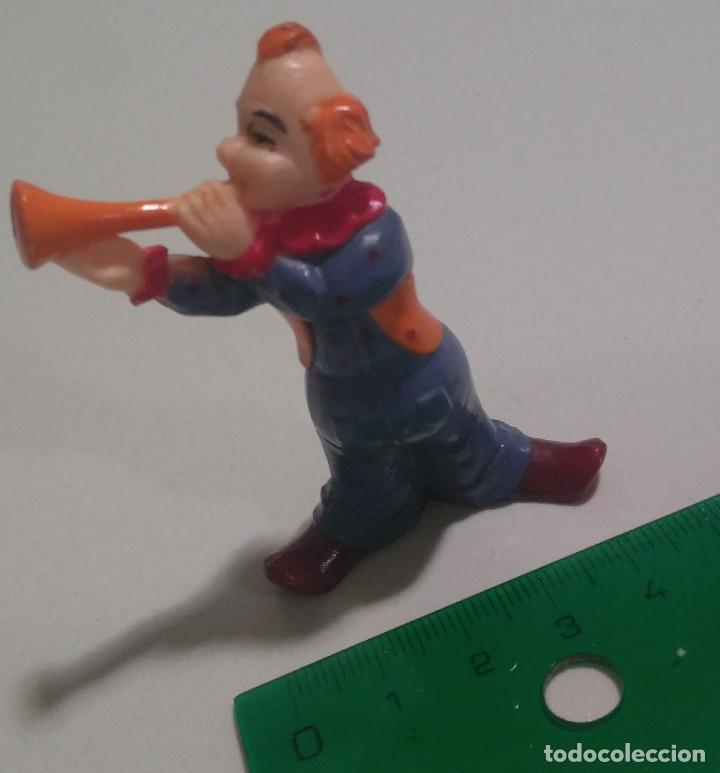 Juguetes antiguos y Juegos de colecci&oacute;n: kinder clown payaso montable figurita antiguo payasete trompeta