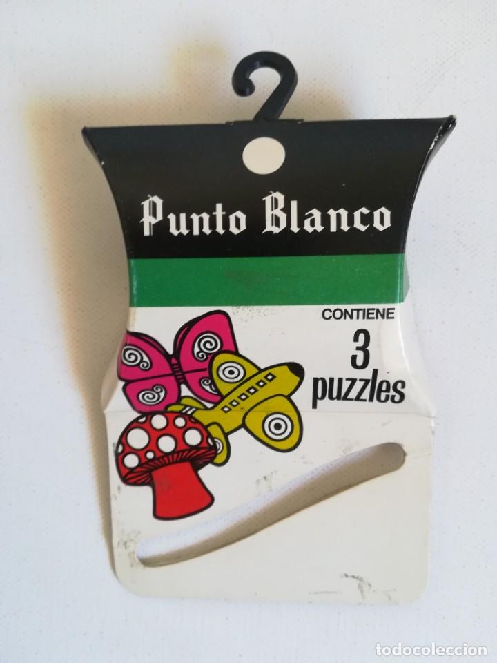 Juguetes antiguos y juegos de colecci&oacute;n: OBSEQUIO DE PUNTO BLANCO 3 PUZZLES - Foto 1