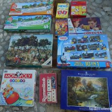 Juguetes antiguos y Juegos de colección: LOTE DE JUEGOS RECREATIVOS Y PUZZLES. Lote 249353580
