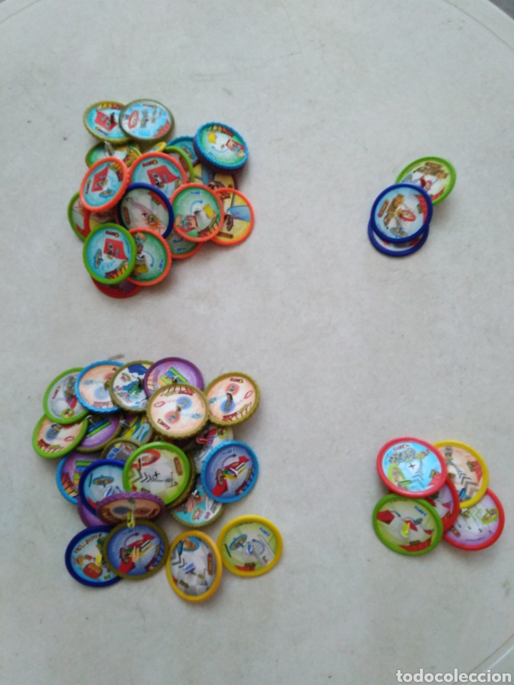 Brinquedos antigos e Jogos de cole&ccedil;&atilde;o: Lote de 56 tazos expert, expert level, game 1,2 3 y 4