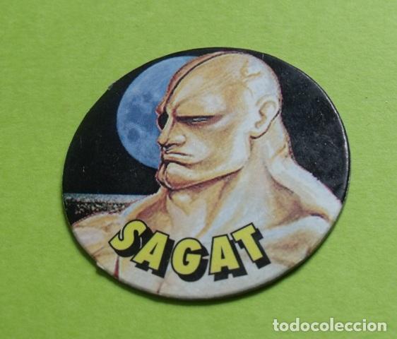 Juguetes antiguos y Juegos de colecci&oacute;n: Tazo n&ordm;5 STREET FIGHTER II - SAGAT