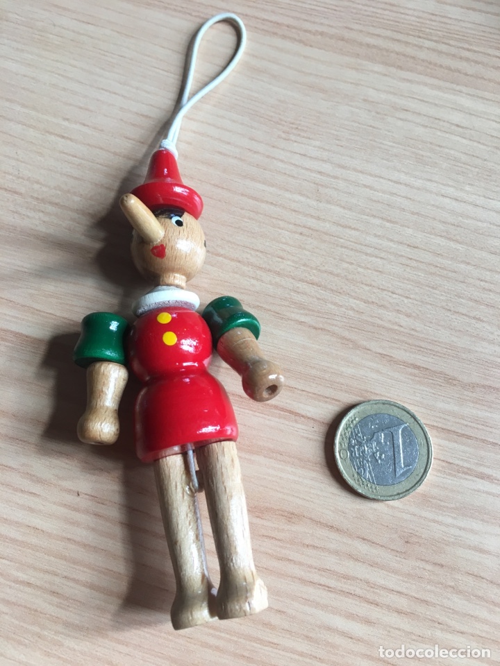 Juguetes antiguos y Juegos de colecci&oacute;n: Mu&ntilde;eco madera de pinocho