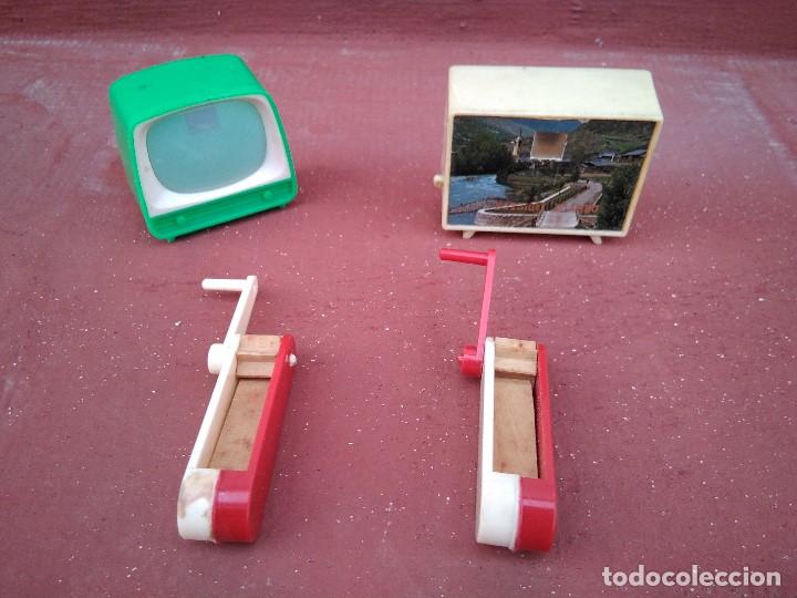 Juguetes antiguos y juegos de colecci&oacute;n: Antiguas miniaturas de kiosko