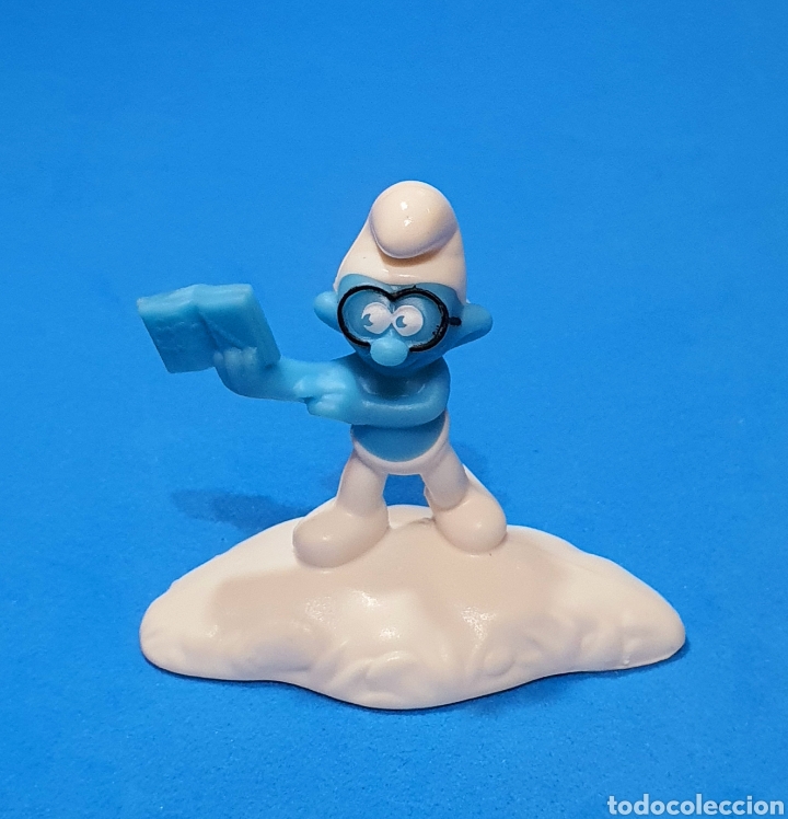 Juguetes antiguos y Juegos de colecci&oacute;n: FIGURA PITUFO DE PL&Aacute;STICO PEYO 2017 MC DONALDS