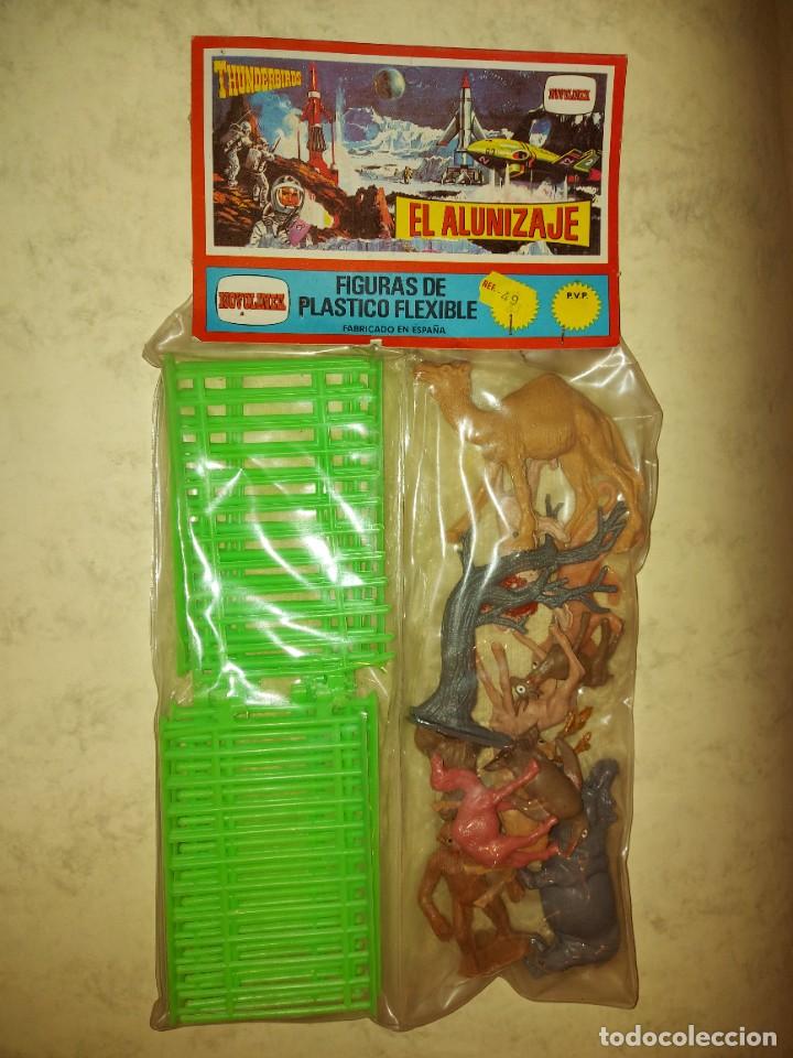 Juguetes antiguos y Juegos de colecci&oacute;n: ANIMALES FIGURAS DE PLASTICO FLEXIBLE