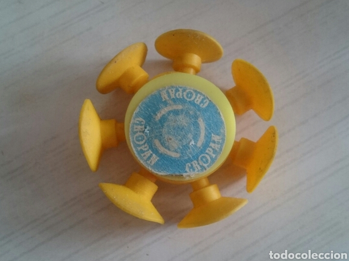Juguetes antiguos y Juegos de colecci&oacute;n: Antiguo Juguete Goma Ventosas Publicidad Pegatina Pastelitos Cropan