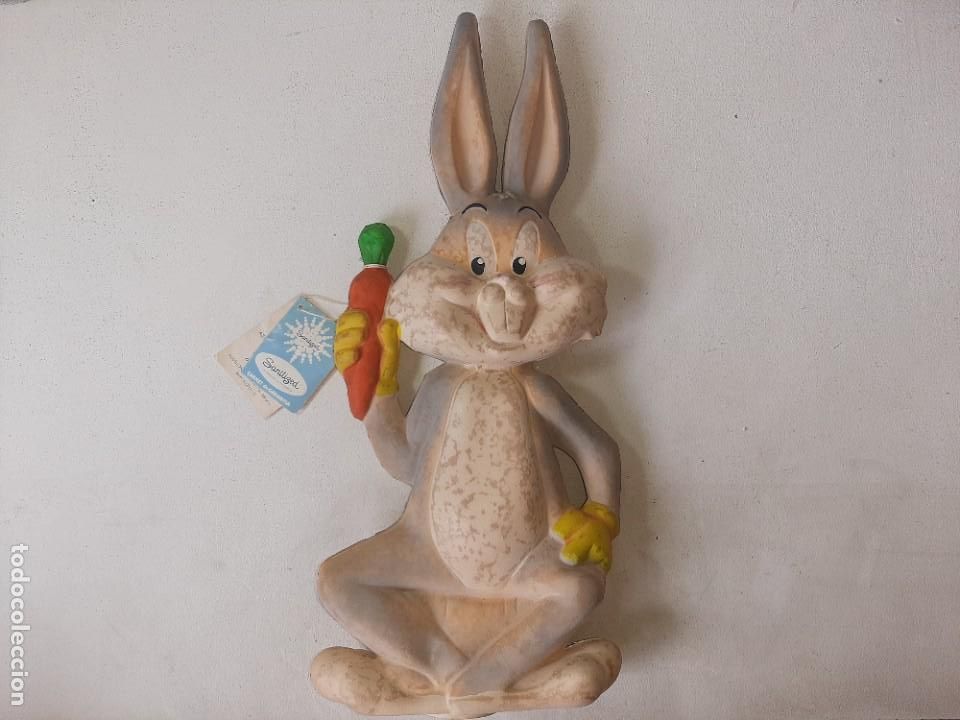 Juguetes antiguos y Juegos de colecci&oacute;n: ANTIGUA BOLSA DE AGUA EN LATEX DE BUGS BUNNY DE ASTILLEROS NEUMATICOS DUARRY A&Ntilde;OS 60