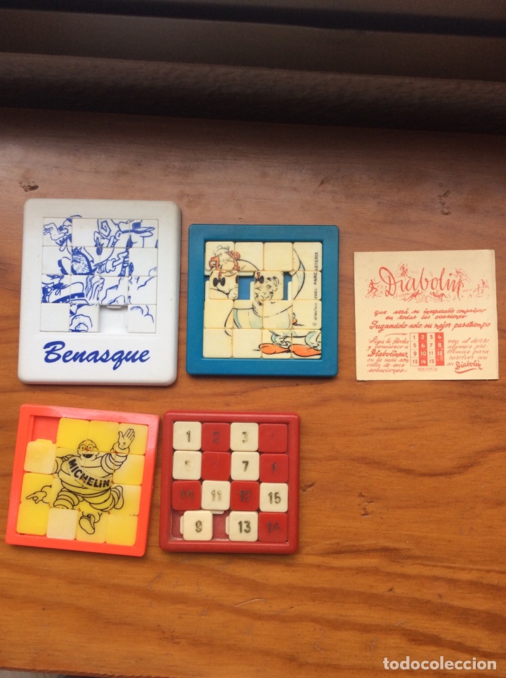 Juguetes antiguos y juegos de colecci&oacute;n: LOTE DE D&Iacute;A OLINES ANTIGUOS