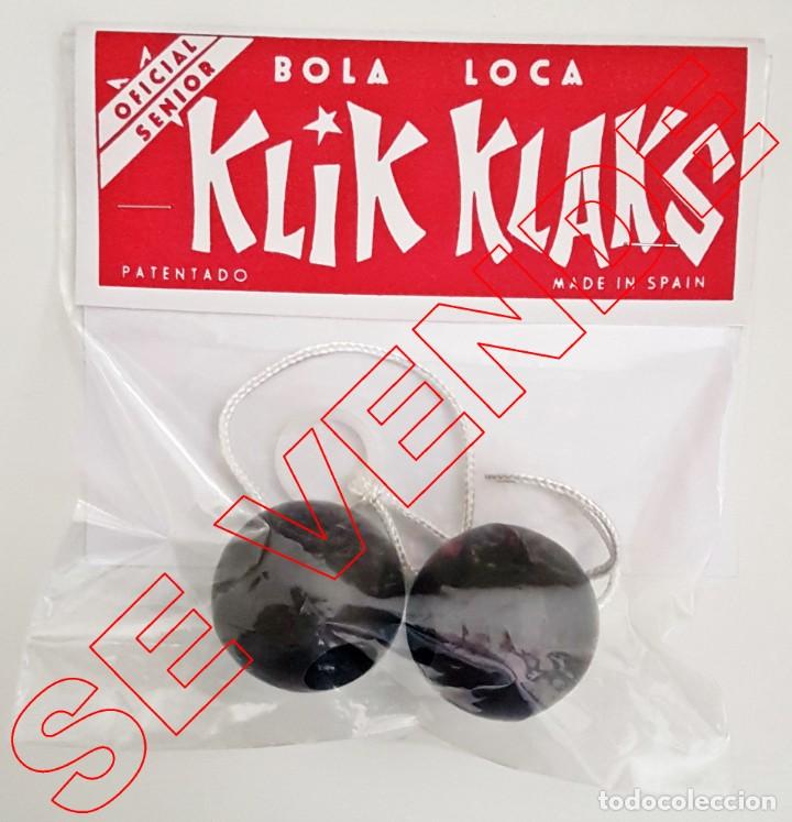 Juguetes antiguos y juegos de colecci&oacute;n: BOLAS LOCAS KLIK KLAKS. MADE IN SPAIN A&Ntilde;OS 70's