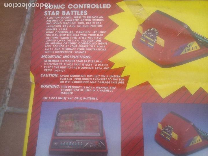 Juguetes antiguos y juegos de colecci&oacute;n: SONIC CONTROLLED STAR BATTLES - Foto 4