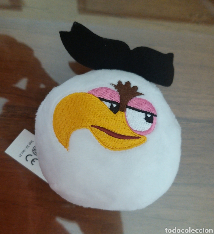 Juguetes antiguos y Juegos de colecci&oacute;n: Peque&ntilde;o peluche ANGRY BIRDS MIGHTY EAGLE PROMOCI&Oacute;N BURGER KING PRIMAVERA 2021
