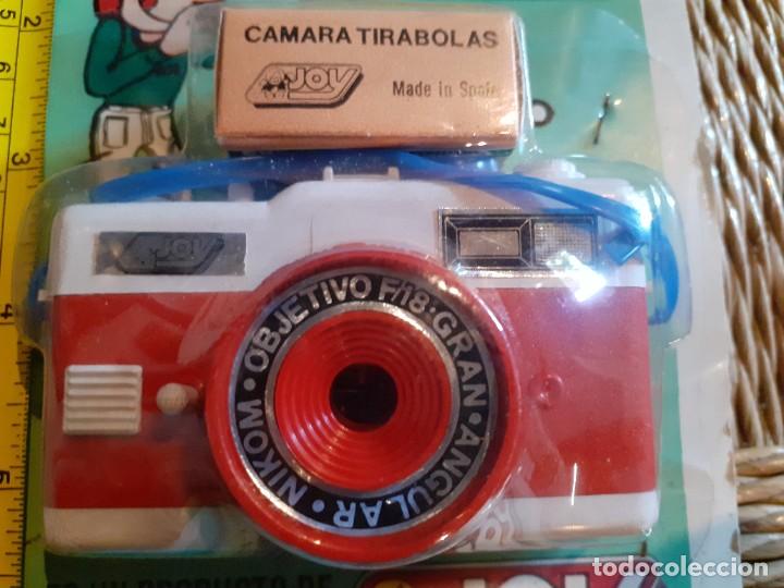 Juguetes antiguos y Juegos de colecci&oacute;n: ANTIGUA C&Aacute;MARA FOTOS LANZABOLAS ROJA DE JOY A&Ntilde;OS 80 A ESTRENAR*