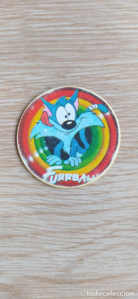 Juguetes antiguos y juegos de colecci&oacute;n: TAZOS MEGA TAZO TINY TOON MATUTANO N&deg;51 FURBALL
