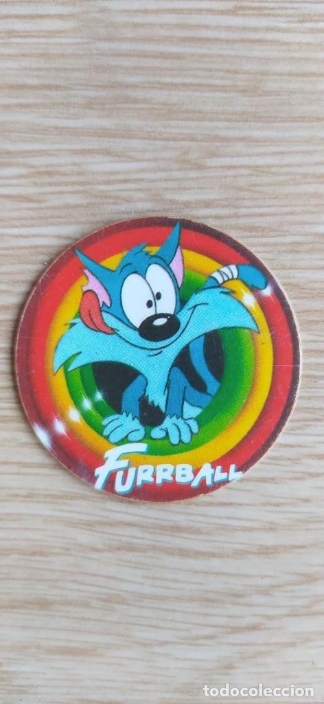 Juguetes antiguos y juegos de colecci&oacute;n: TAZOS MEGA TAZO TINY TOON MATUTANO N&deg;51 FURBALL