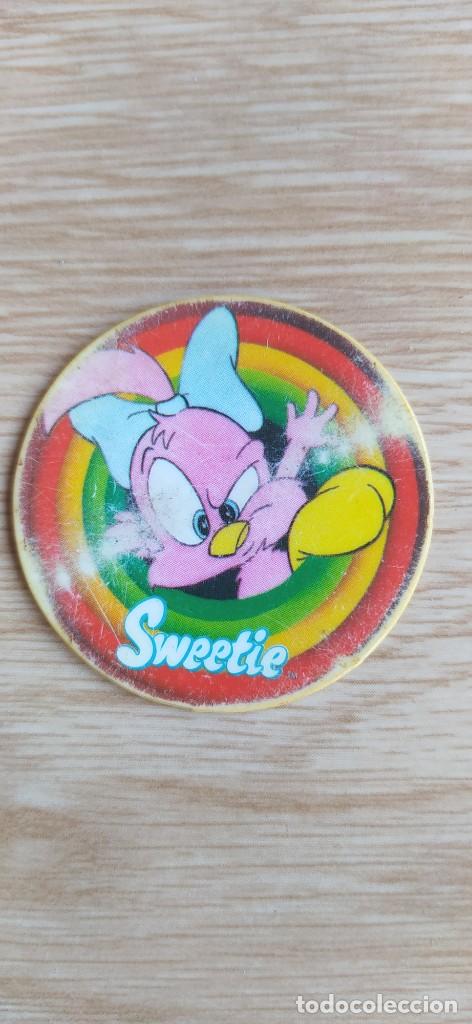 Juguetes antiguos y juegos de colecci&oacute;n: TAZOS MEGA TAZO TINY TOON MATUTANO N&deg;52 SWEETIE