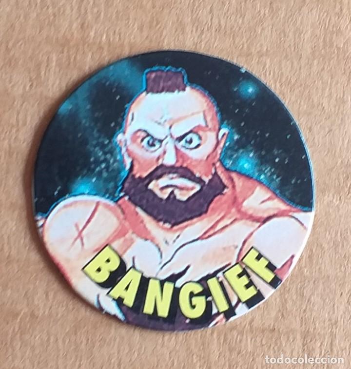 Juguetes antiguos y Juegos de colecci&oacute;n: Tazo n&ordm; 12 BANGIEF Chicles Vidal STREET FIGHTER II.